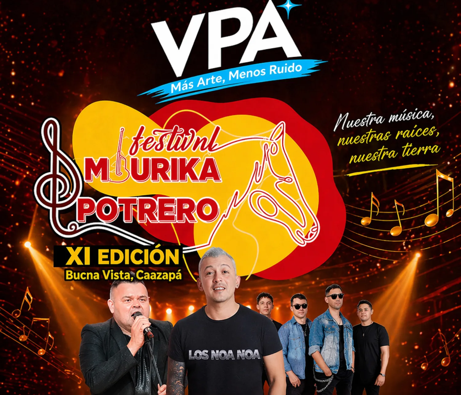 Festival Mburika Potrero prepara su XI edición con destacada cartelera artística